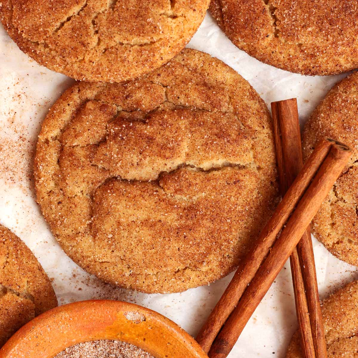 Secrets to Perfectly Chewy Brown Butter Bourbon Snickerdoodles