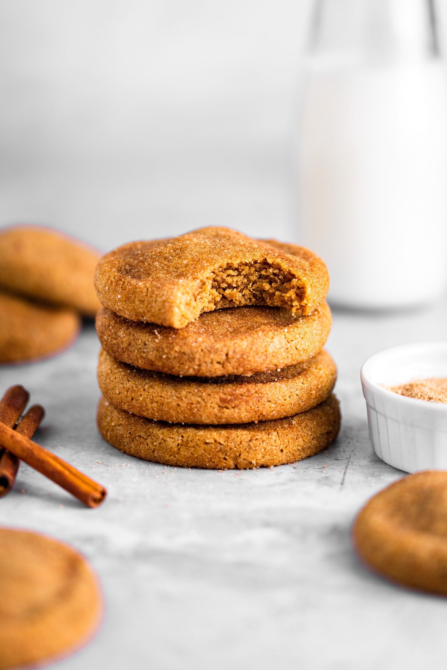 Small Batch Brown Butter Bourbon Snickerdoodles: Quick & Delicious
